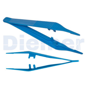 Plastic Instruments Forceps Forceps Mini Blue 